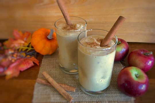 Pumpkin apple smoothie