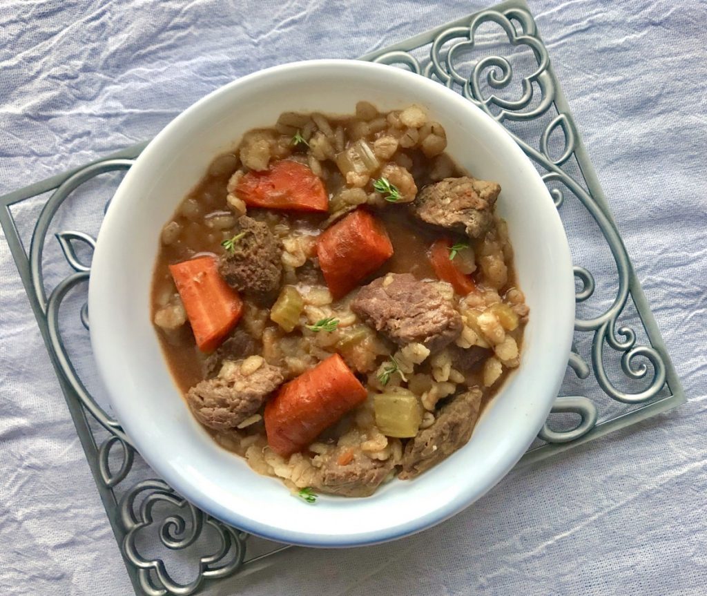 slow cooker beef barley stew 2