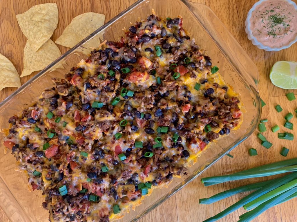 Southwestern taco casserole 1