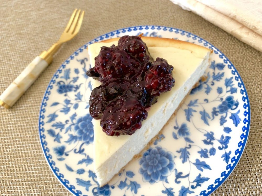 Vanilla Berry Cheesecake e1570894510916