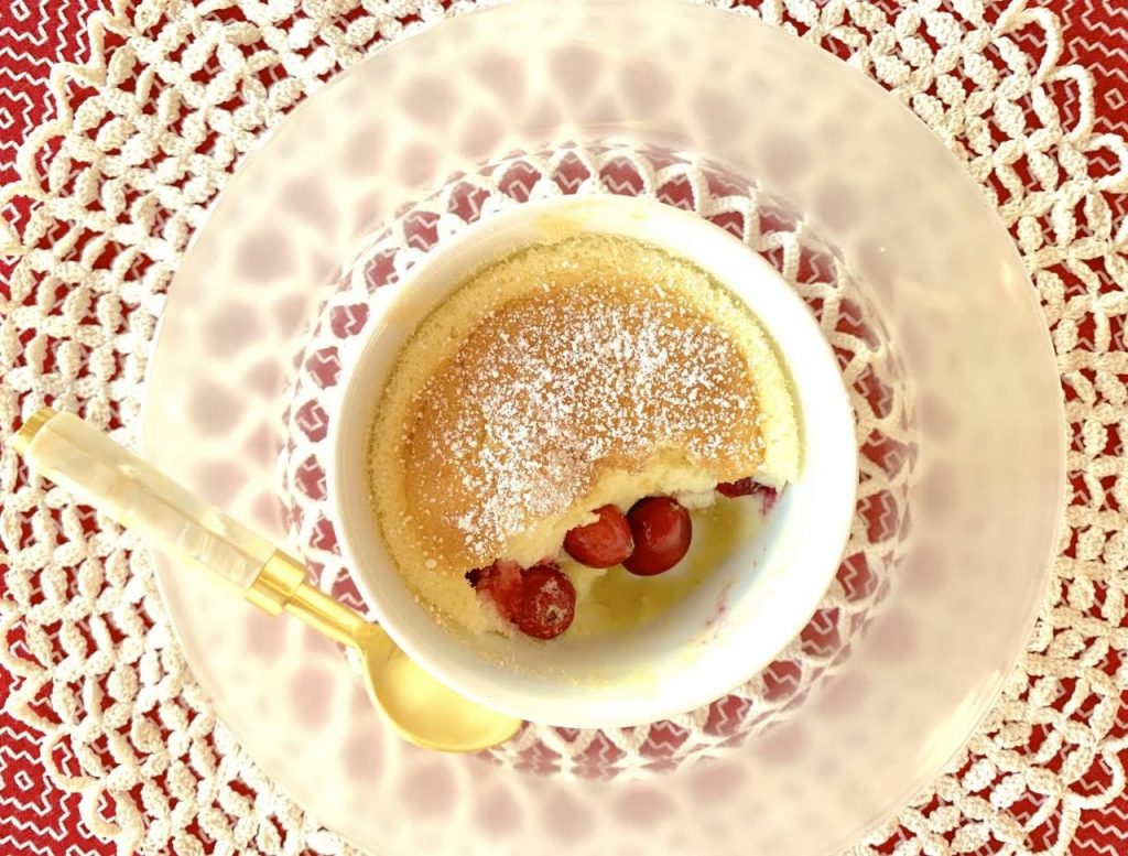 cranberry orange pudding cake