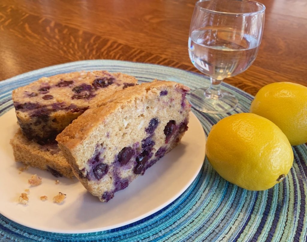 Lemon Blueberry Pound Cake