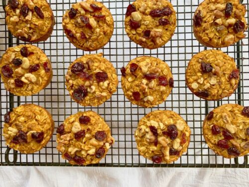 Pumpkin Oatmeal Muffins 2 rotated
